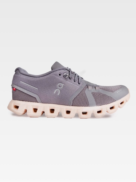 On Running Shoes - ON Cloud 5 Sneakers Grey/Pink Women’s US 9 9248